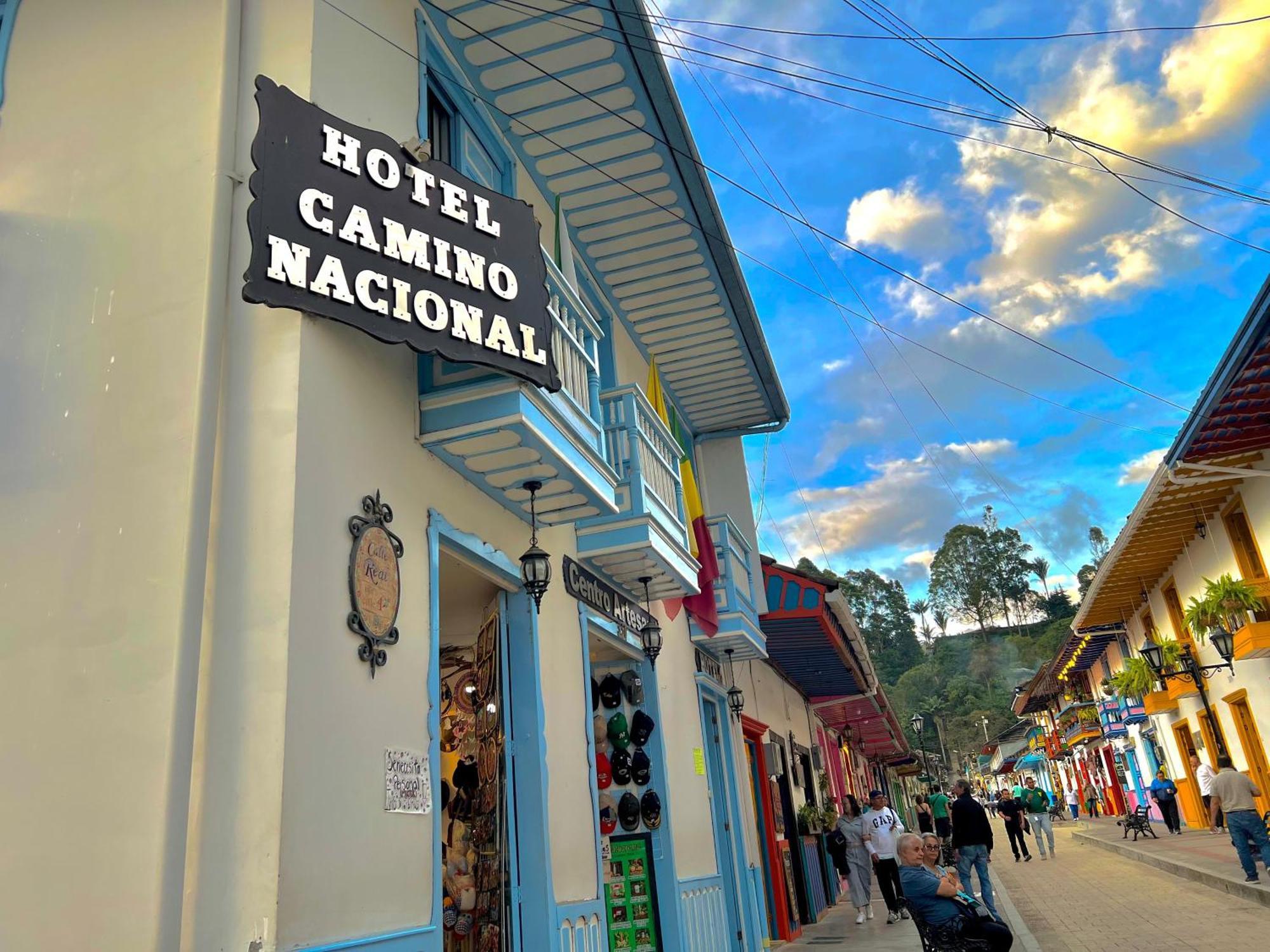 Hotel Camino Nacional Salento Bagian luar foto